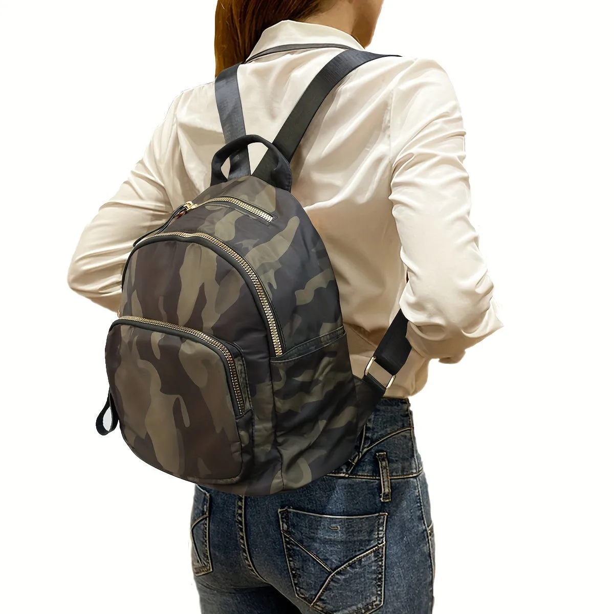 Camouflage Pattern Backpack | Lightweight Waterproof Rucksack