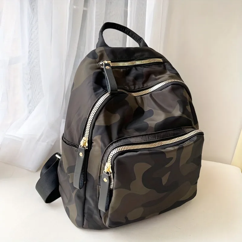 Camouflage Pattern Backpack | Lightweight Waterproof Rucksack
