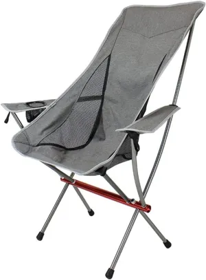 Camping Chair Folding Chairs Lawn Chairs Outdoor Camping High Back Chair Portable Ultralight Seat Collapsible Backpacking Chair With Soft Armrests For Hiking Folding Chair Camp Chair Moon Chair ( Colo