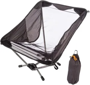 Camping Chair Low Profile Folding Chair with Carry Bag for Camping, Beach, Picnics, Barbecues and Sports Activities Fishing Chair