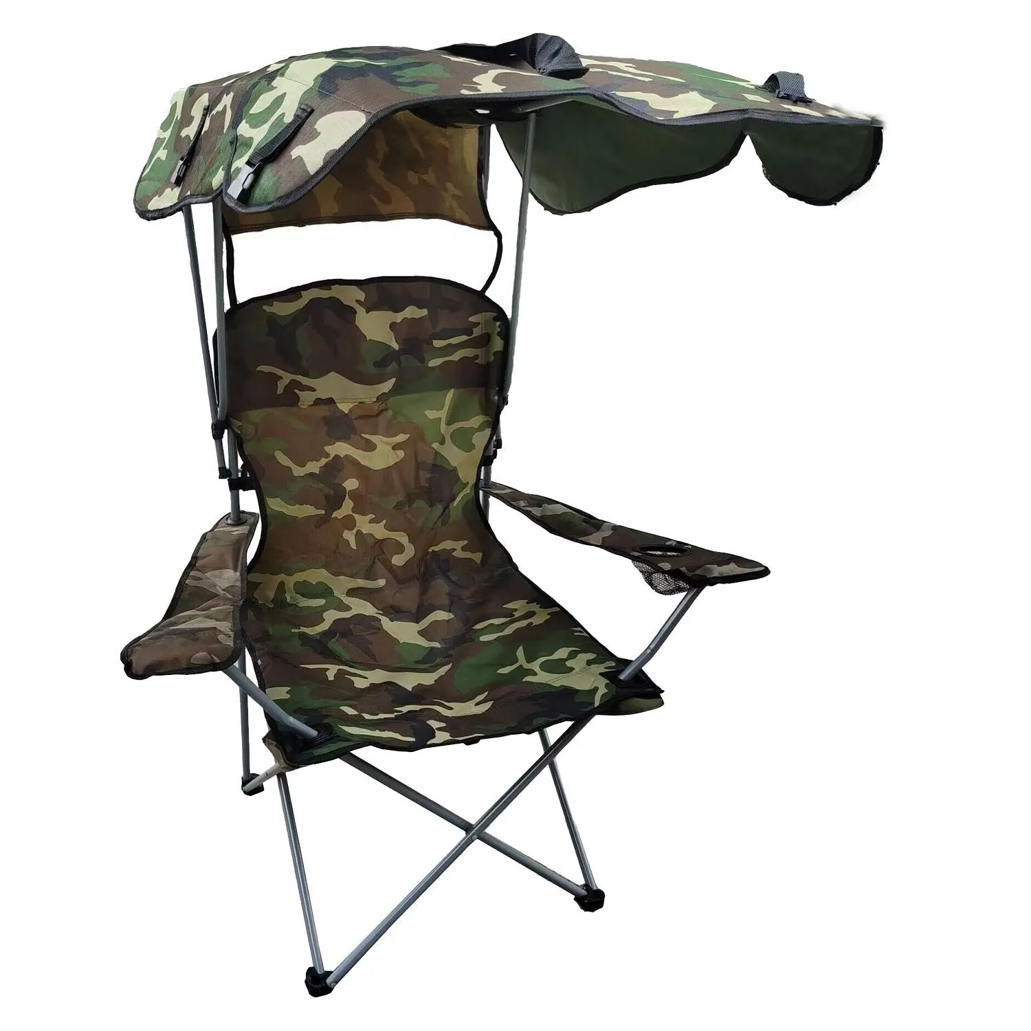 Camping Sun Lawn Quick resolution Folding Canopy Chair Chair Easy-to-use Beach Load Foldable Seat Canopy 330LBS Protection