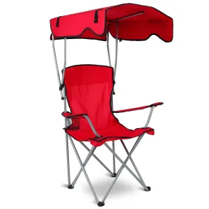 Camping Sun Lawn Quick resolution Folding Canopy Chair Chair Easy-to-use Beach Load Foldable Seat Canopy 330LBS Protection
