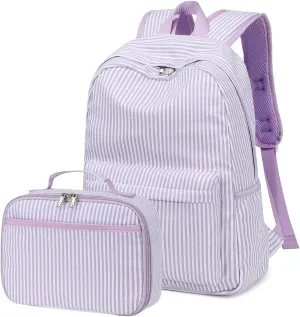 CAMTOP Kids Backpack with Lunch Box for Girls Boys Lightweight Waterproof Preschool Kindergarten Elementary School BookBag