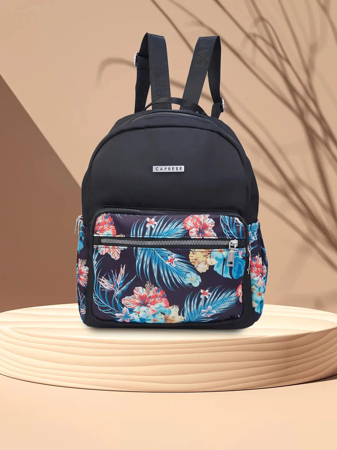 Caprese Jade Medium Blue Backpack