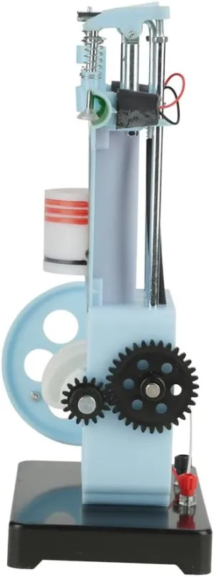 Car Starter Moter Engine Model for Physics Mechanics Experiment Teaching Instrument 4 Stroke Internal Combustion Engine Model Engine Model kit 32 * 18 * 12