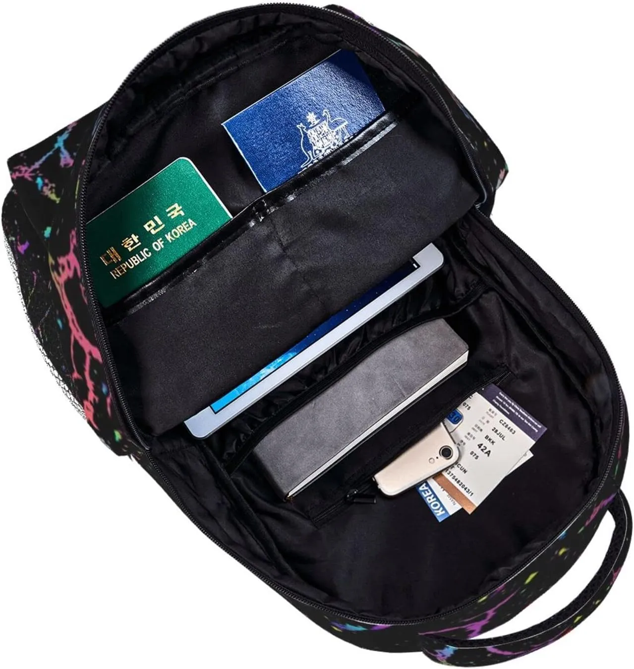 Casual Large Capacity Backpack Travel Daypacks Hiking Lightweight Shoulder Bag