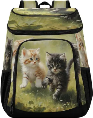 Cat (75) Cooler Backpack Insulated Waterproof Leak Proof Beach Cooler Bag Lightweight Lunch Picnic Camping Backpack Cooler for Men and Women
