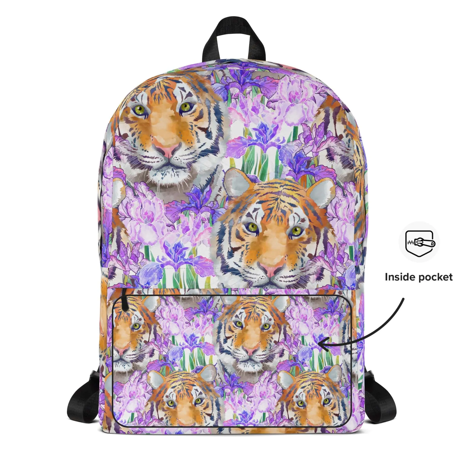 Cat-Themed Backpack | Tiger and Iris