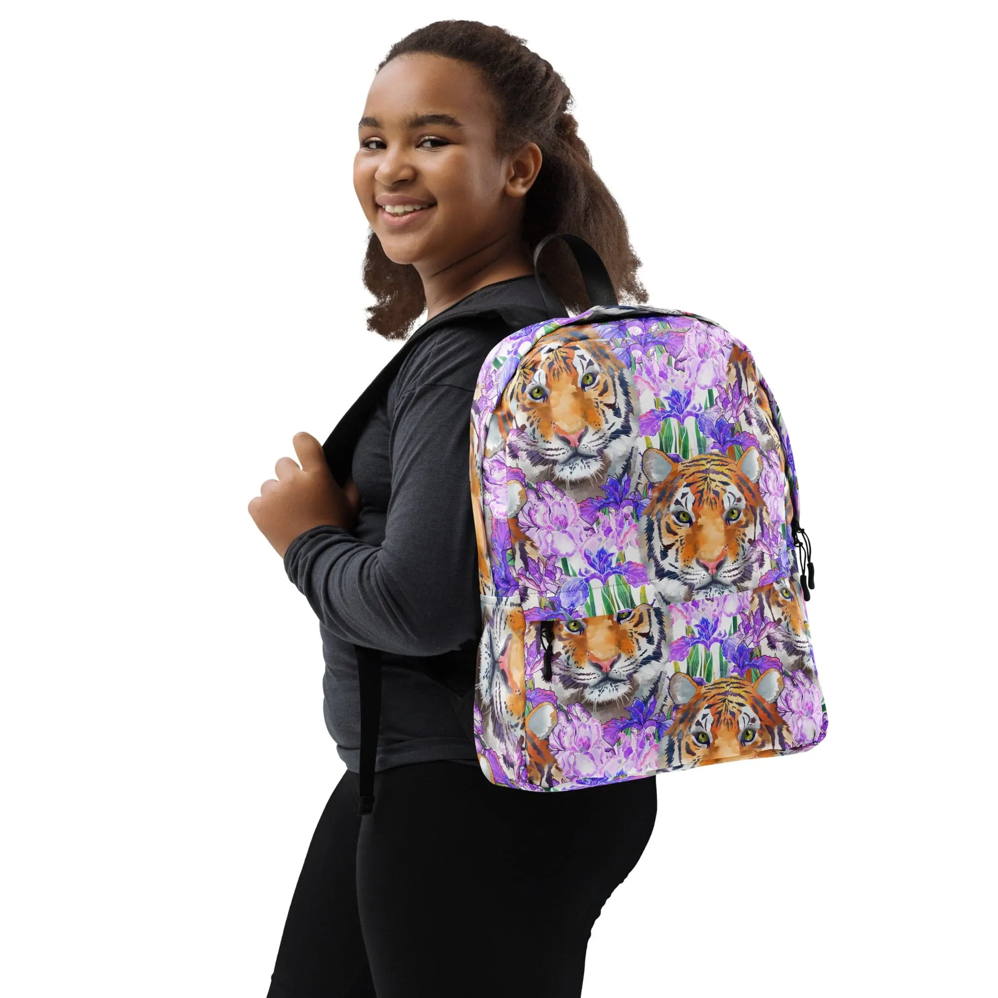 Cat-Themed Backpack | Tiger and Iris