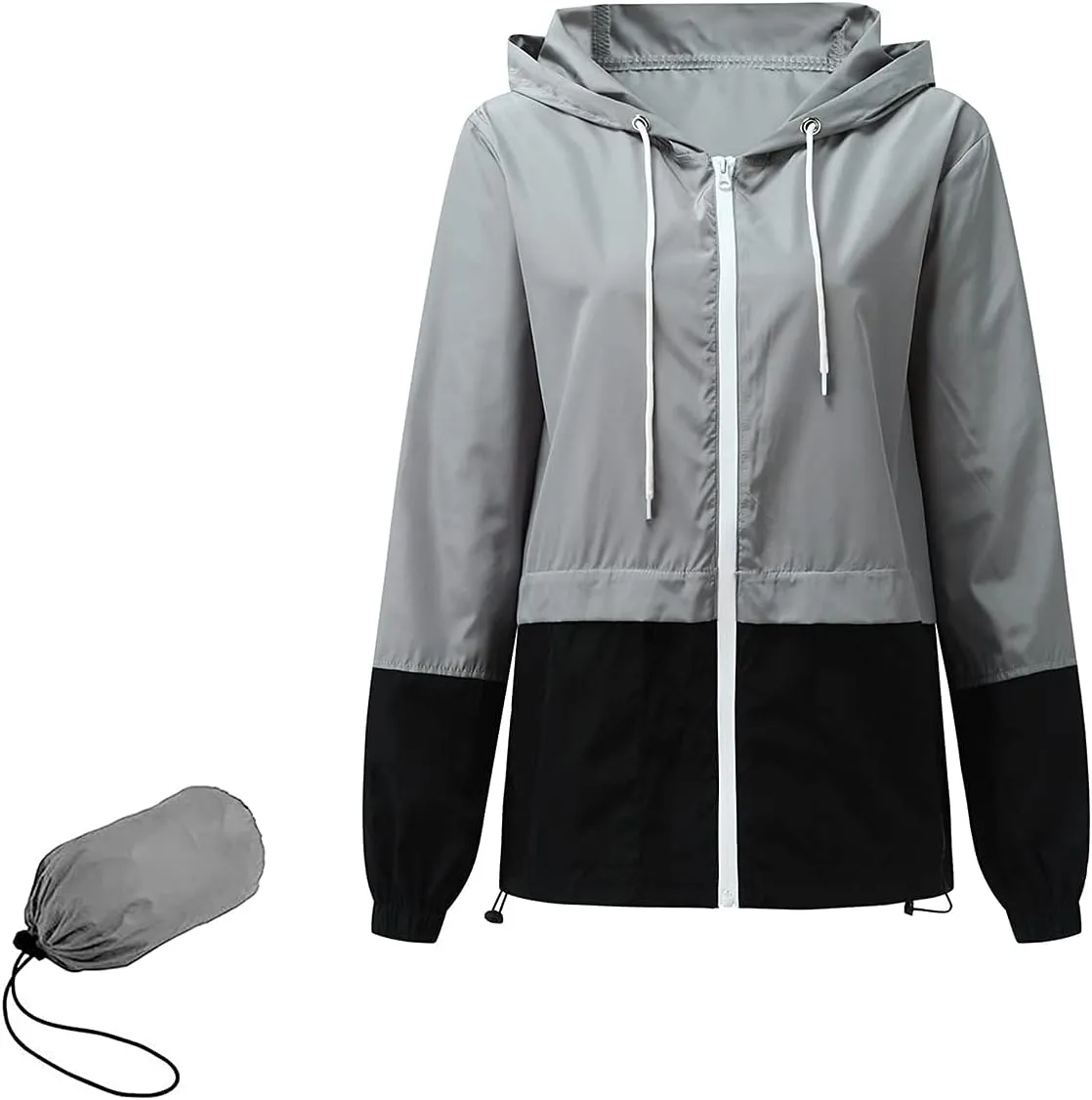 Century Star Packable Rain Jackets for Women Waterproof Lightweight Raincoat with Hood Windbreaker Jacket Women Rain Coats