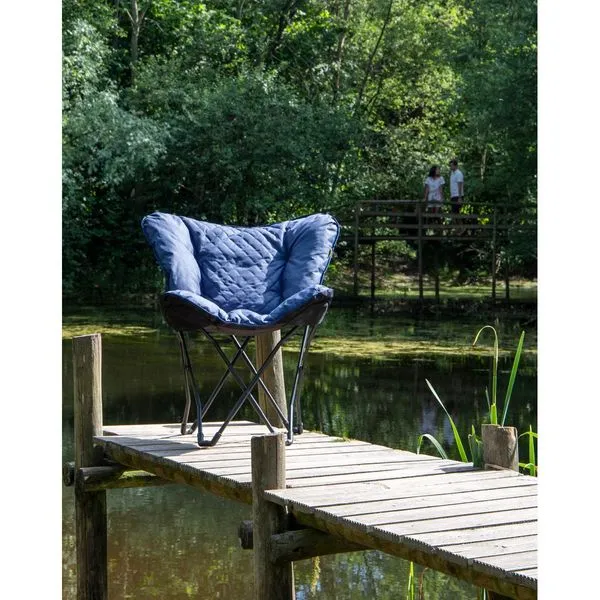 Chair Most popular Blue Multi-zone Collection Butterfly Himrod Bo-Camp Industrial