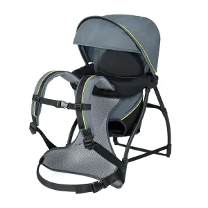 Chicco SmartSupport Aluminum Frame Backpack Carrier, Lightweight Baby Backpack Carrier | Solar/Grey