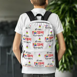 Christmas LGBTQ Water Resistant Backpack