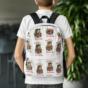 Christmas LGBTQ Water Resistant Backpack