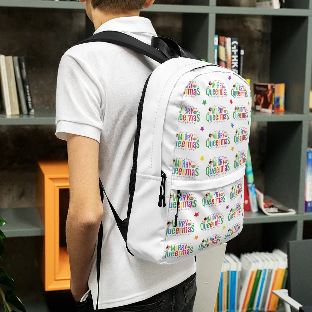 Christmas LGBTQ Water Resistant Backpack
