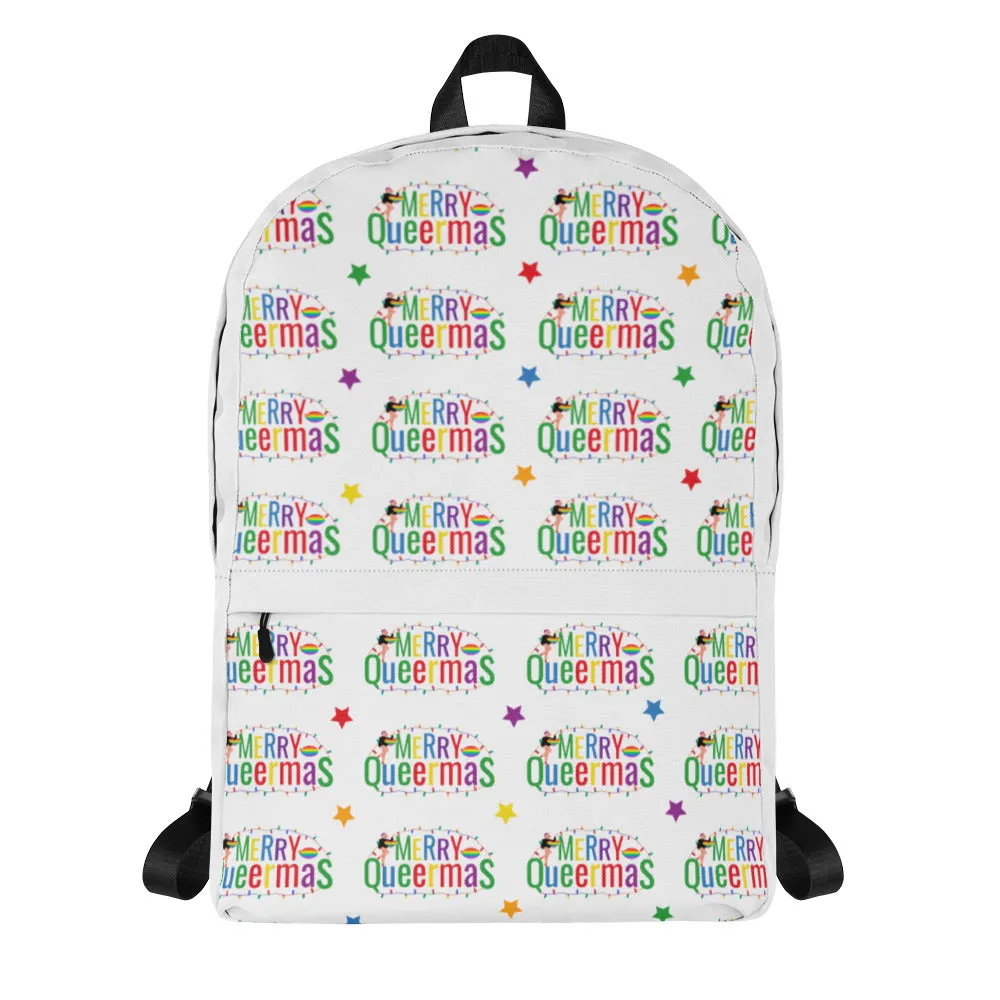 Christmas LGBTQ Water Resistant Backpack