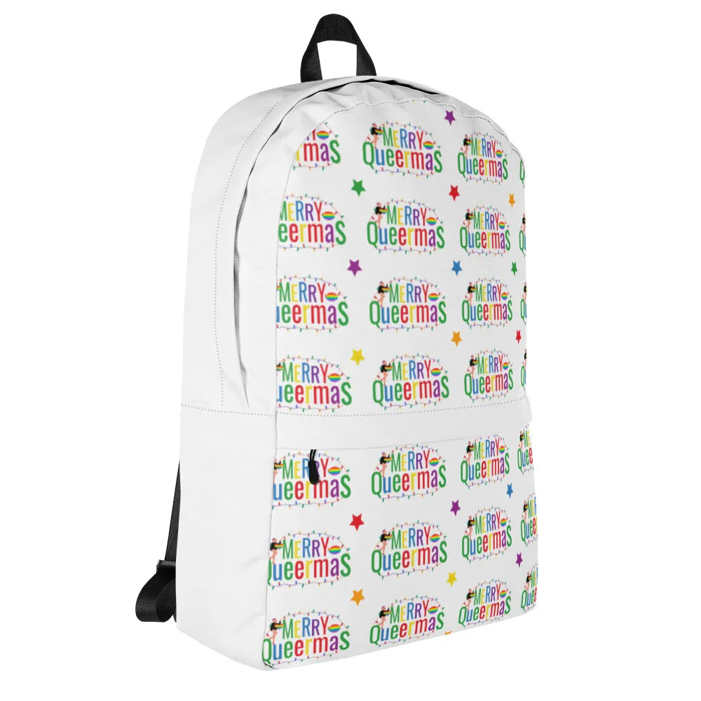 Christmas LGBTQ Water Resistant Backpack