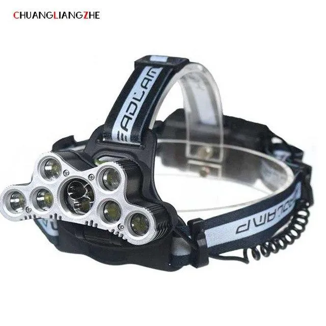 CHUANGLIANGZHELEDheadlight hunting headlamp torch Head outdoor waterproof fishing led headlamp battery 18650luminarias headlight