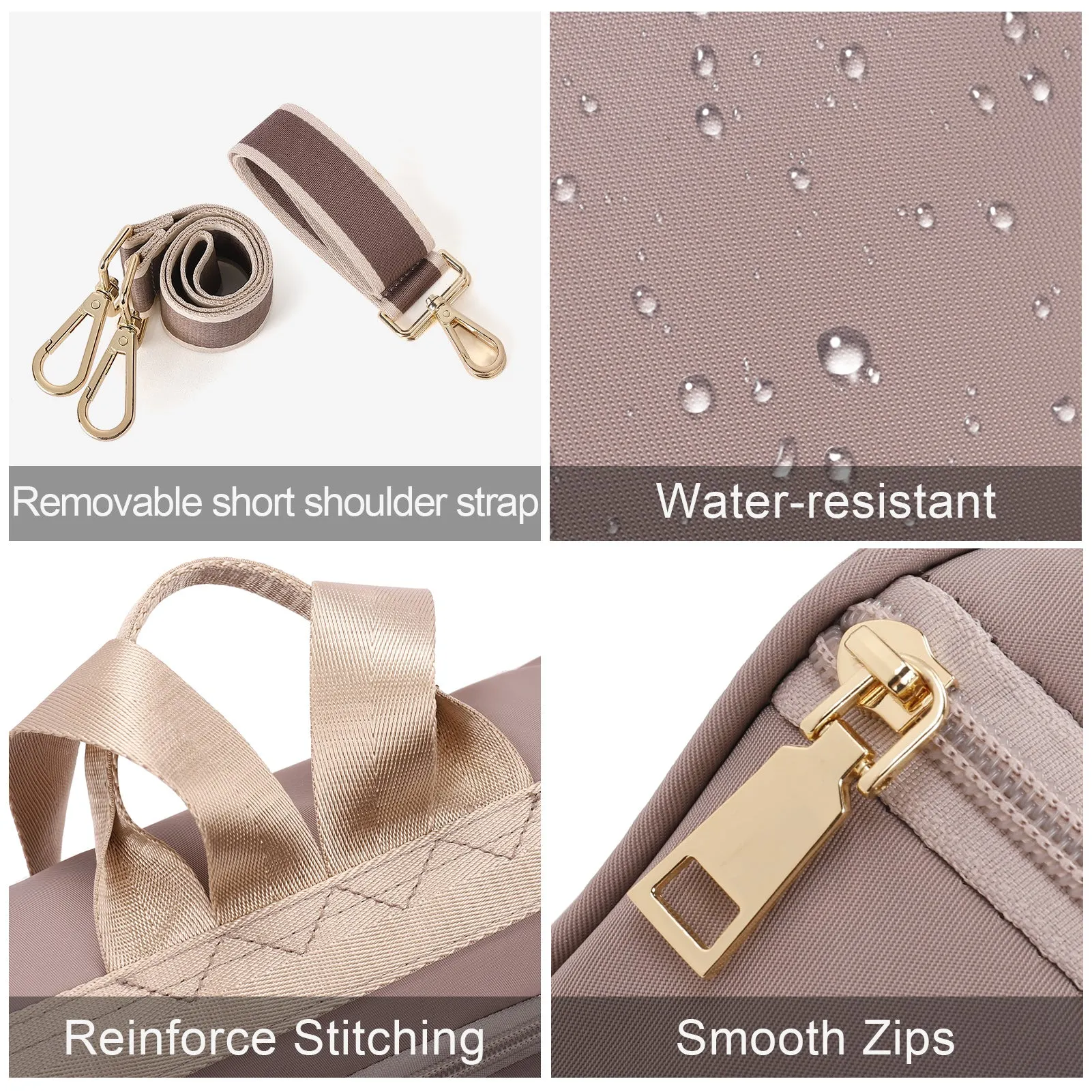 CLUCI Womens Backpack Purse Anti-theft Fashion Designer Travel Bag Ladies Shoulder Bags