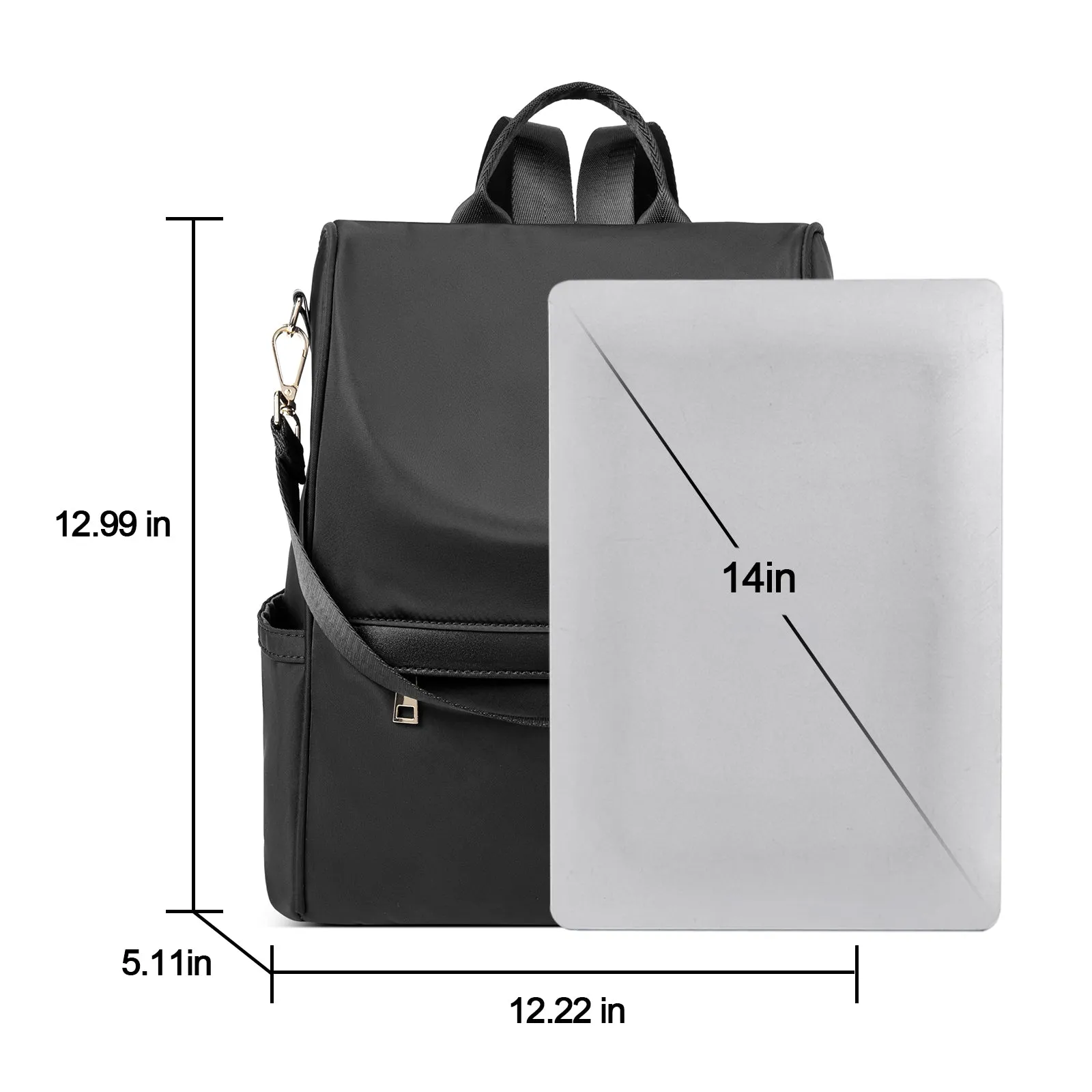 CLUCI Womens Backpack Purse Anti-theft Fashion Designer Travel Bag Ladies Shoulder Bags