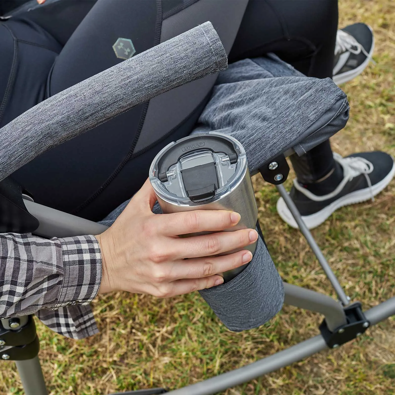 Collapsible Patio Rocking Camping Chair