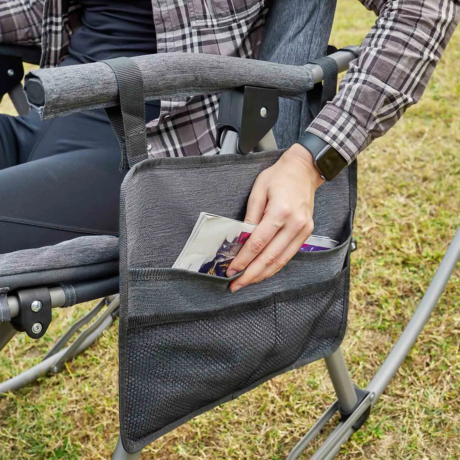 Collapsible Patio Rocking Camping Chair