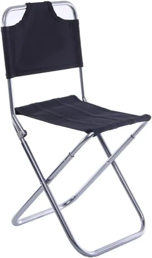 Collapsible Stool for Camping and Travel Aluminum Alloy Folding Chair Lightweight Foldable and Durable for Outdoor Use