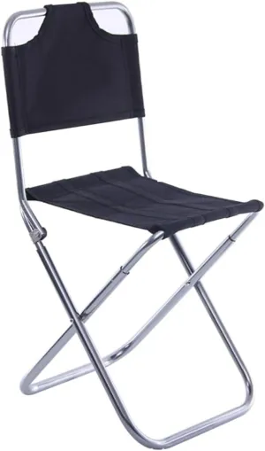 Collapsible Stool for Camping Travel Portable Folding Chair Lightweight Aluminum Alloy Outdoor Fishing Stool