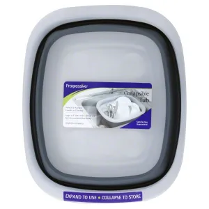 Collapsible Tub, Grey