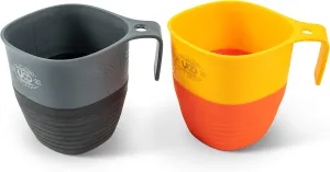 Compact 12oz Camp Cups x2 for Outdoor Adventures