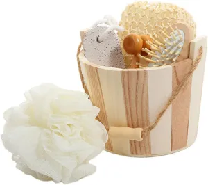 Complete Bath Accessories Set Body Scrubber Foot Cleaning Products Skin Care Tools
