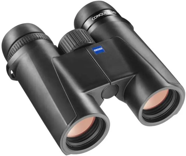 Conquest HD Binoculars Waterproof, Compact with LotuTec T HD Coated Glass for Optimal Clarity in All Weather Conditions for Bird Watching, Hunting, Sightseeing, Black