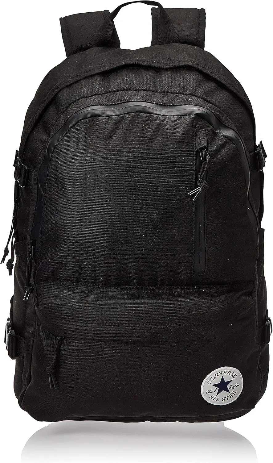 Converse Straight Edge Backpack, Black, One Size