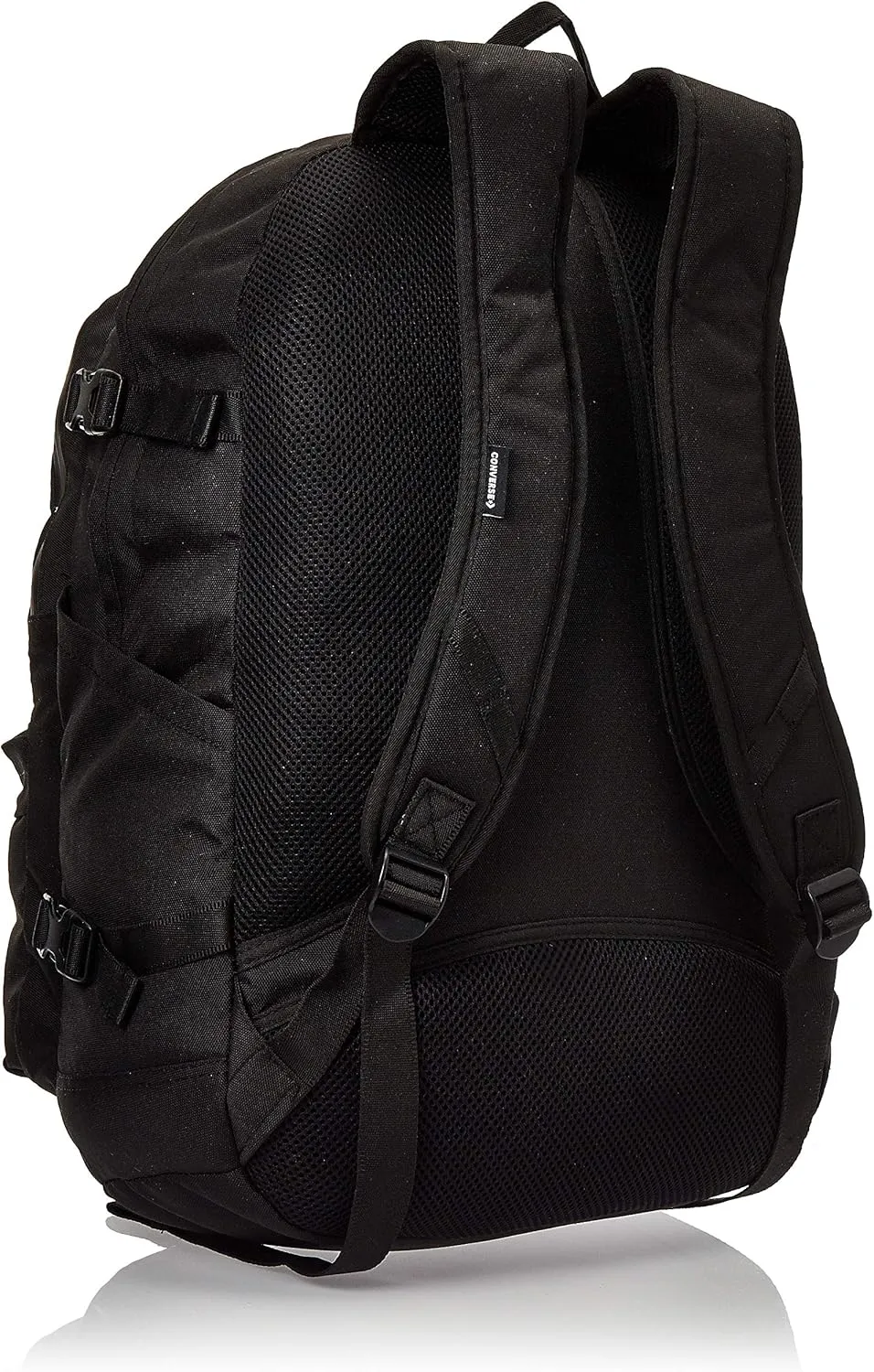 Converse Straight Edge Backpack, Black, One Size