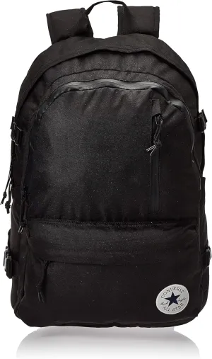 Converse Straight Edge Backpack, Black, One Size
