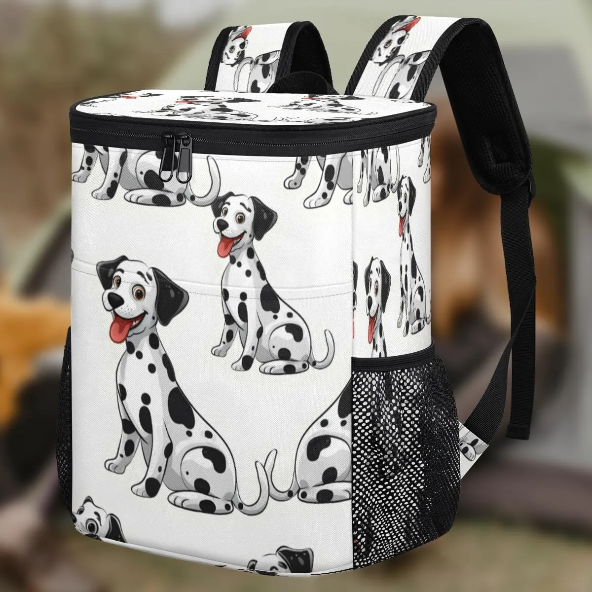 Cooler Backpack Insulated Cute Dinosaur Theme Lightweight Travel Cooler Lunch Backpack Drink Beverage Beer Bag