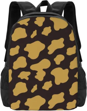 Cow Spots Lightweight Packable Backpack Travel Casual Hiking Daypack Foldable Backpack For Men Women