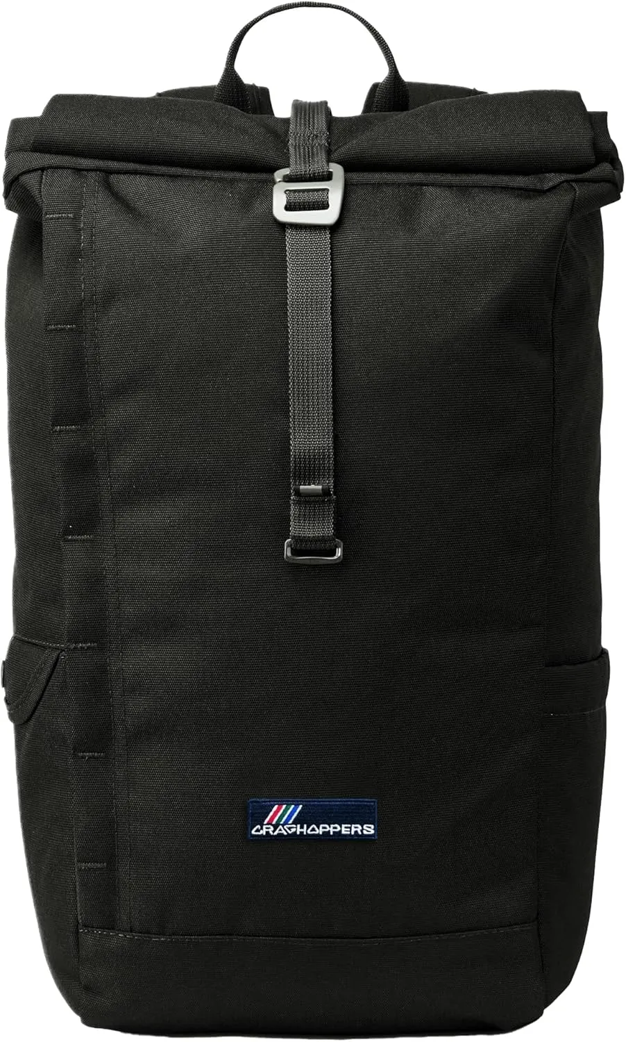 Craghoppers Adult Kiwi Classic Rolltop Backpack, Black, 20 Liter