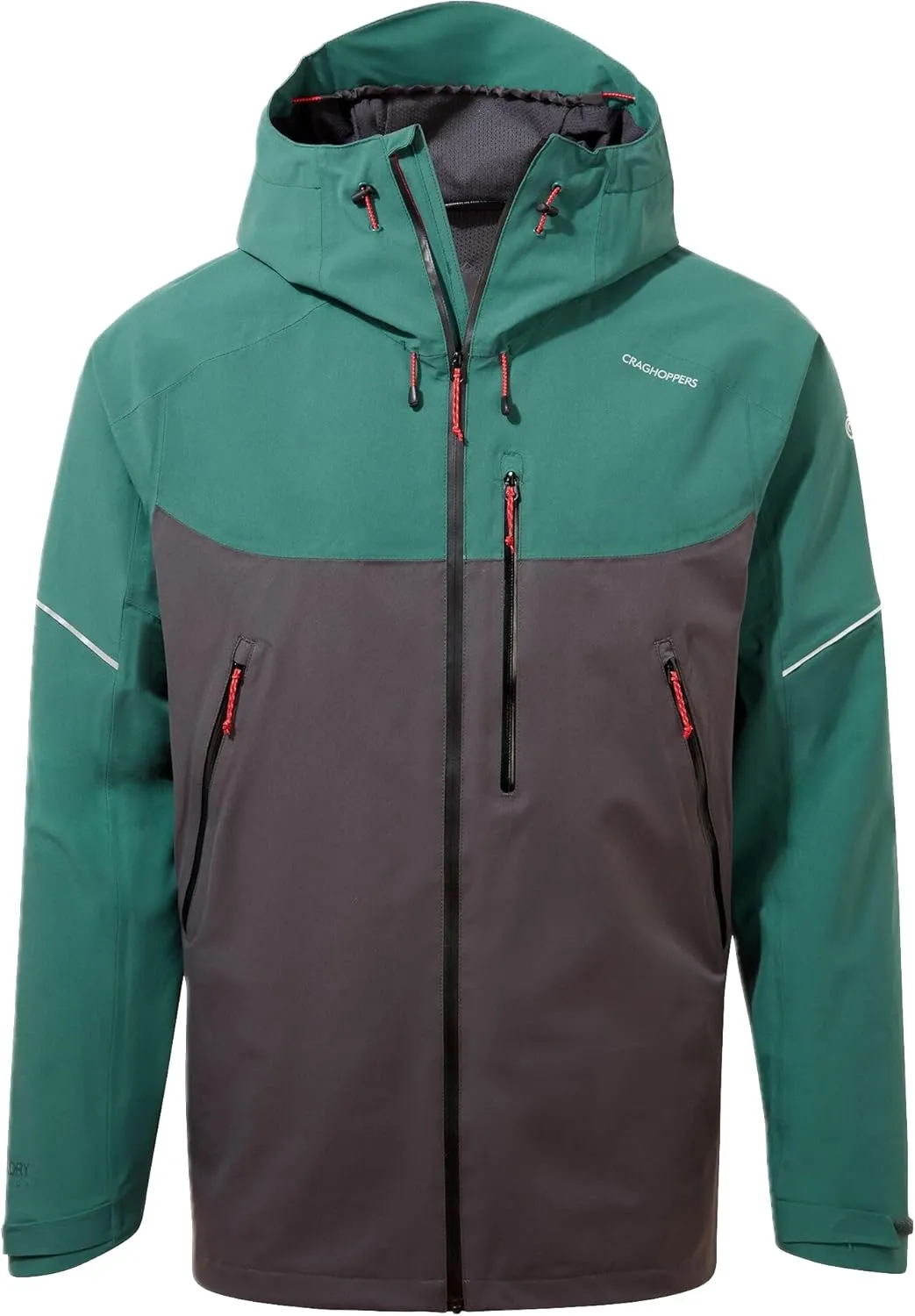 Craghoppers Mens Dynamic Waterproof-Breathable Rain Jacket