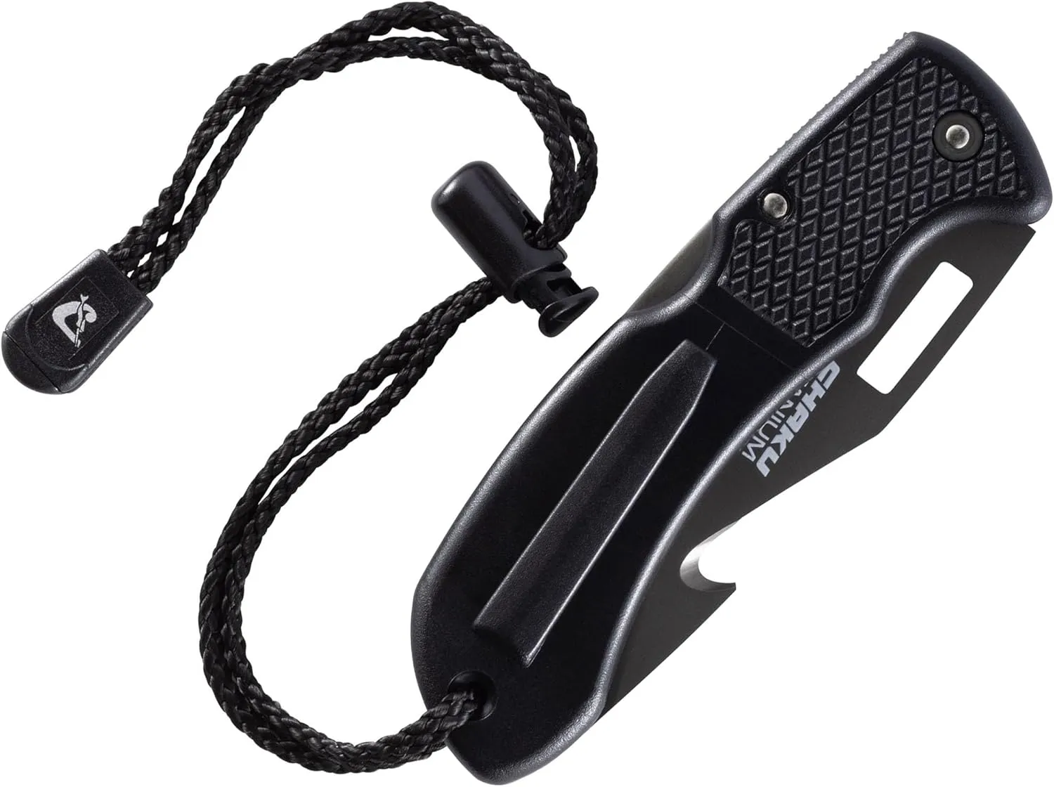 Cressi Underwater Dive Knife - Stainless Steel Dual Serrated and Smooth Blade - Ideal for Freediving and Scuba Diving - Chaku: Designed in Italy