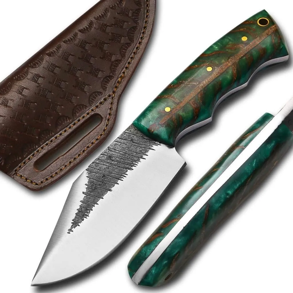 Custom Handmade High carbon Steel Knife for Fishing, Hunting, Cmaping, Indoor and Outdoor use