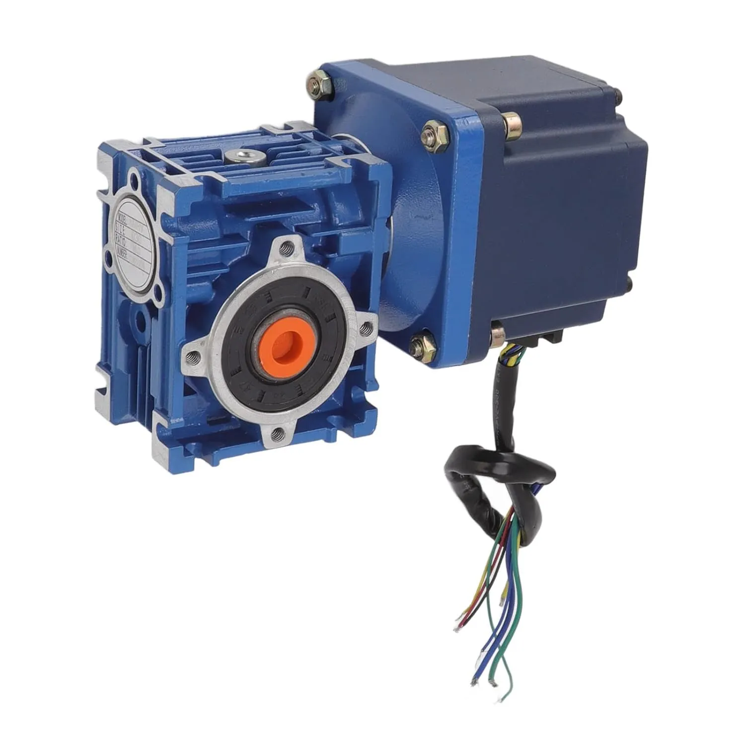 DC Brushless Gear Motor High Torsion Hollow Shaftless Reduction Motor 120W 24V 5.0A for Robot Electric Toy Car (2000R/min)