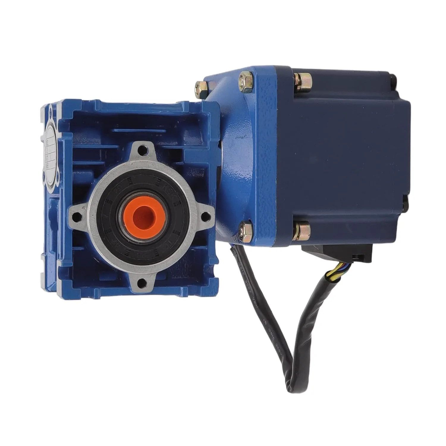 DC Brushless Gear Motor High Torsion Hollow Shaftless Reduction Motor 120W 24V 5.0A for Robot Electric Toy Car (2000R/min)