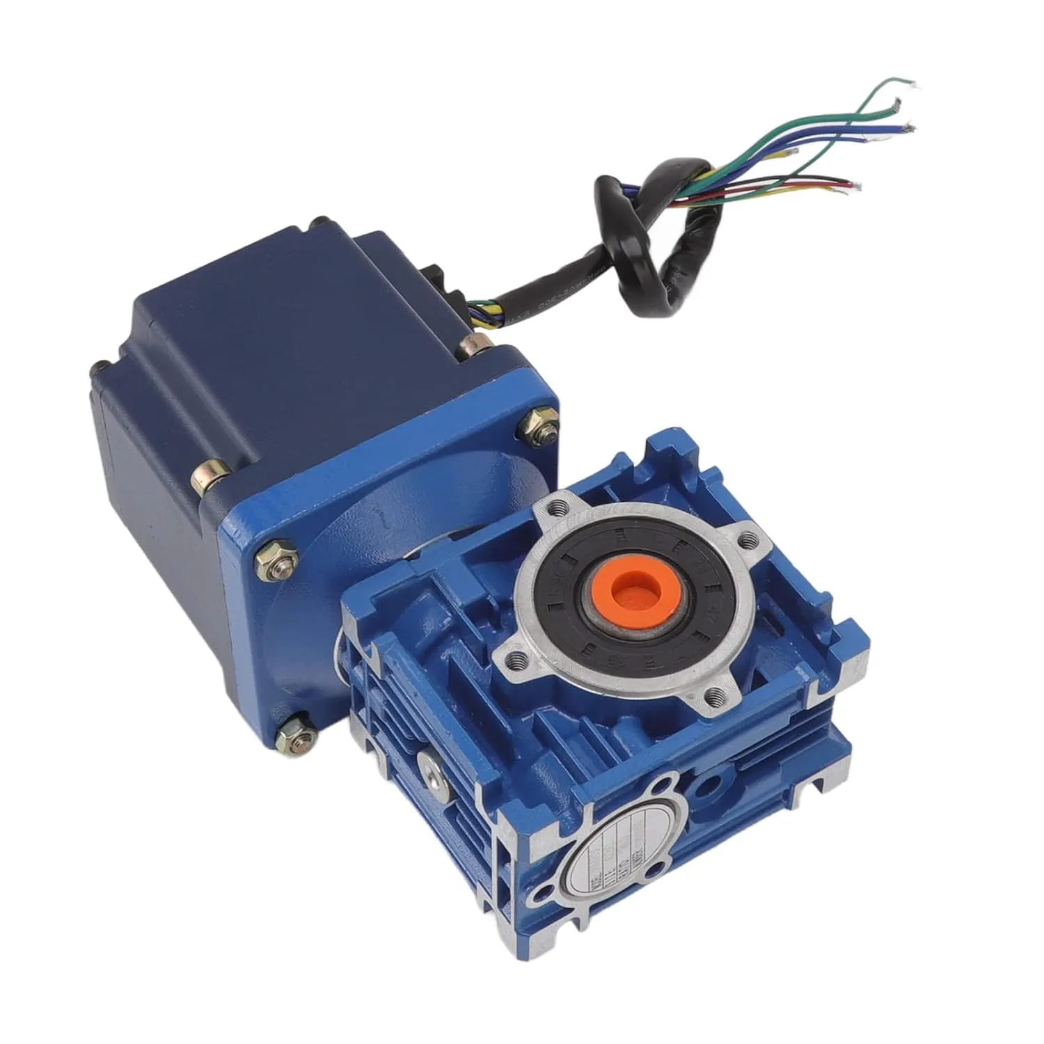 DC Brushless Gear Motor High Torsion Hollow Shaftless Reduction Motor 120W 24V 5.0A for Robot Electric Toy Car (2000R/min)