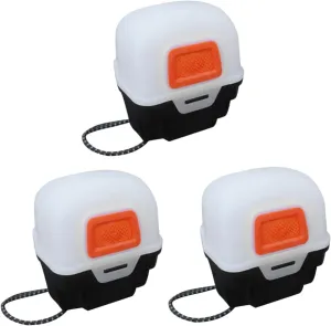 DOITOOL 3pcs Box Camping Headlight Case Portable Lamp Box Shockproof Water-Resistant Design for Outdoor Activities