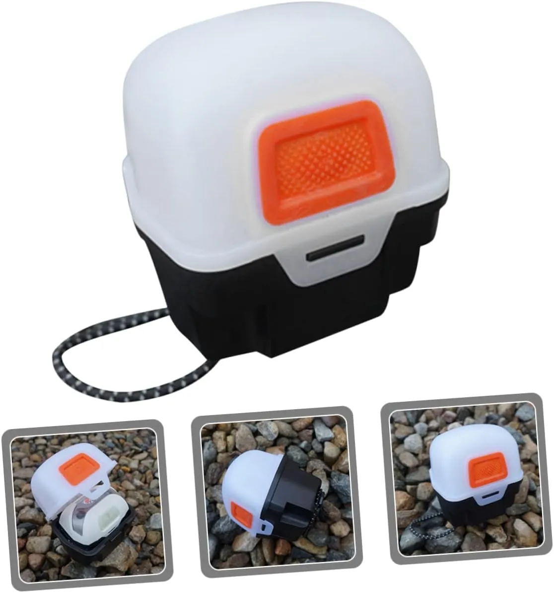DOITOOL 3pcs Box Camping Headlight Case Portable Lamp Box Shockproof Water-Resistant Design for Outdoor Activities