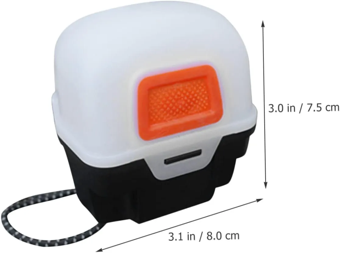 DOITOOL 3pcs Box Camping Headlight Case Portable Lamp Box Shockproof Water-Resistant Design for Outdoor Activities