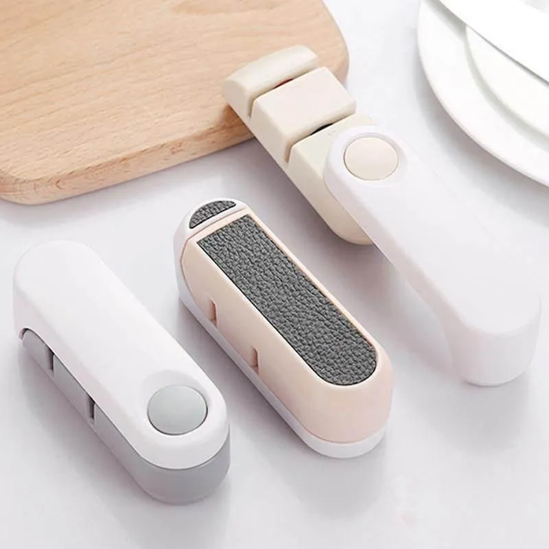 Double Foldable Knife Sharpener - Compact Kitchen Tool