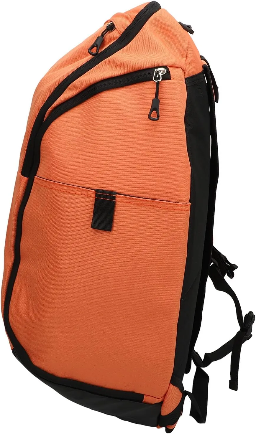 Drfeify Basketball Backpack, Wet Dry Segregation Backpack Oxford Cloth Laptop Compartment Bag for Exercise Supplies