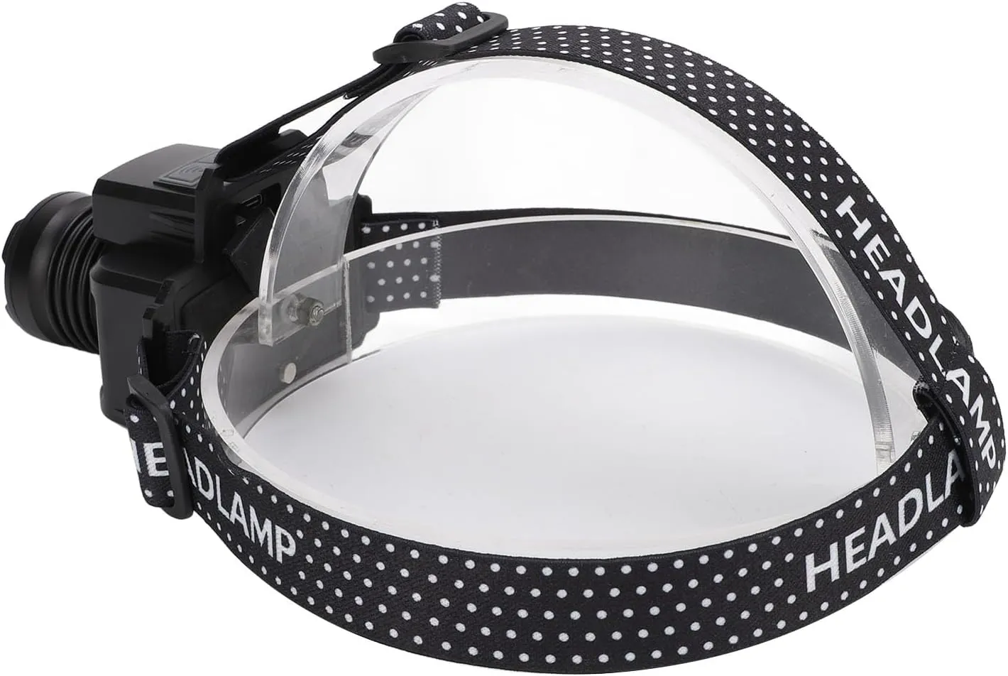 Drfeify Super Bright 30W Rechargeable LED Headlamp, Water White, Zoomable with Charging Indicator, Ideal for Outdoors